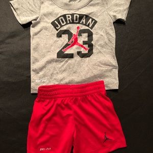 12 month Jordan two piece outfit